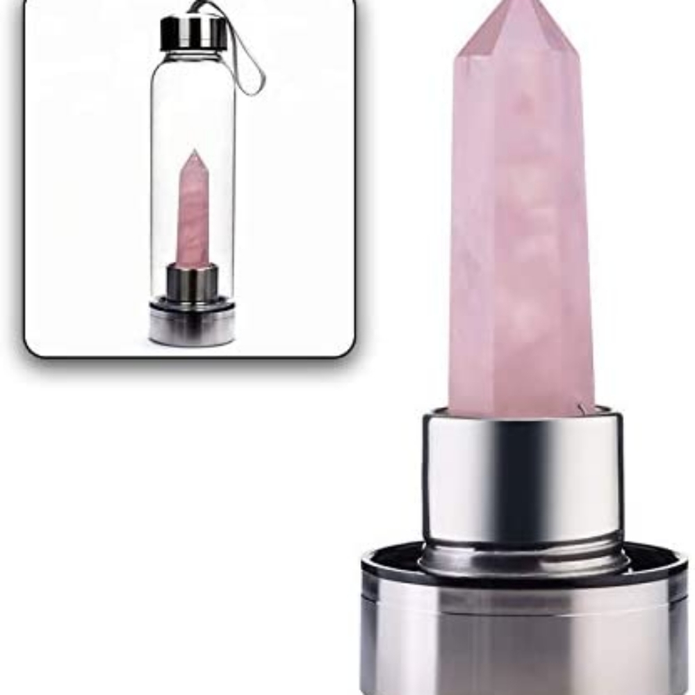 Reiki Natural Crystal Water Bottle